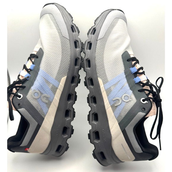 On Running Athletic Shoes in Gray and Blue - Picture 6 of 16